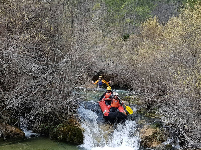 Canorafting en el Alto Tajo