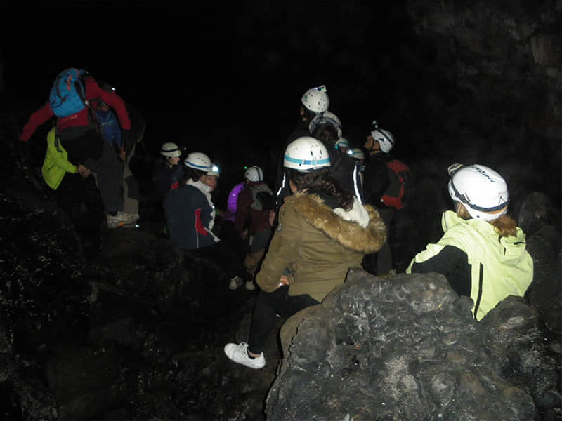 Espeleologia en la Cueva de los Griegos