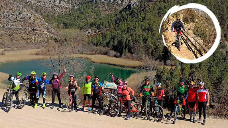 Mountain bike en el Alto Tajo