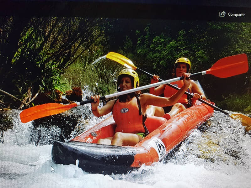 Canoa Raf Alto Tajo para grupos entre 8 y 10 pax