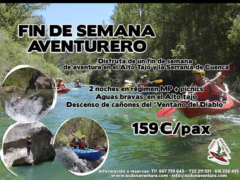 FIN DE SEMANA AVENTURERO