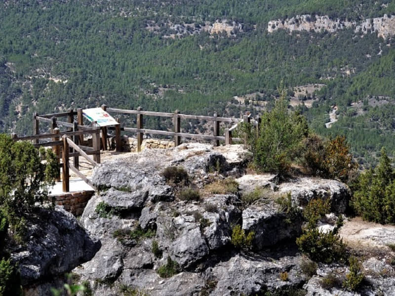 Mirador del Tajo en Zaorejas